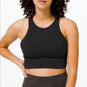 LULULEMON / SPECIAL EDITION Free To Be Serene Long Line Sports Bra Sz 10